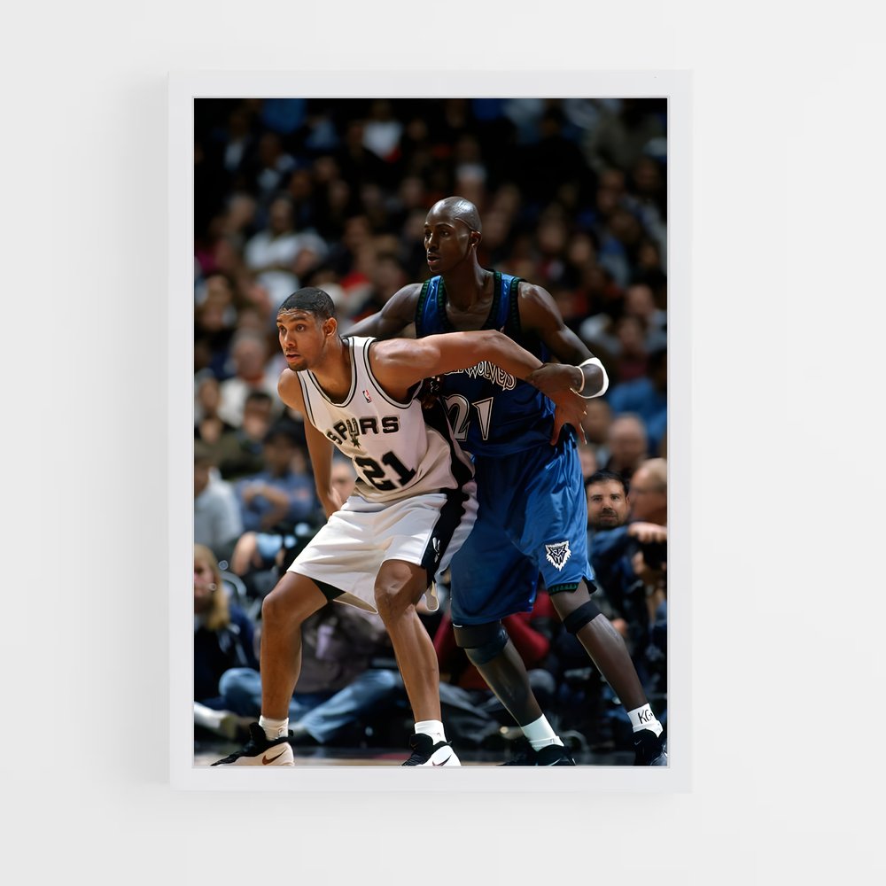 Poster L'Héritage de Tim Duncan – affiche Basketball (vue 3)